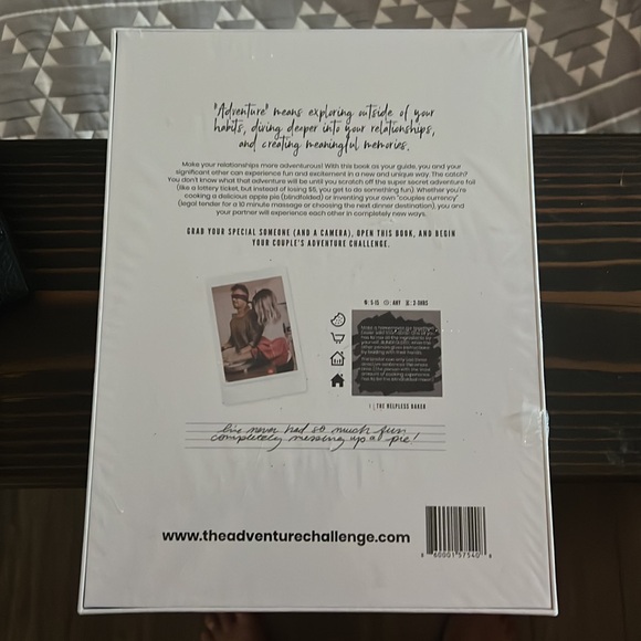 Brand New - The Adventure Challenge Couples Edition Book - Picture 2 of 2